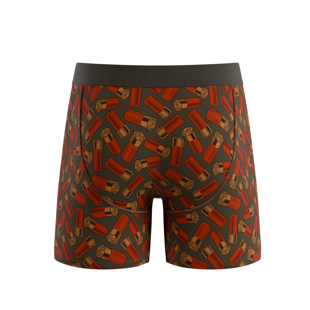 The Duck & Cover | Mallard Ball Hammock® Pouch Underwear With Fly - Shinesty
