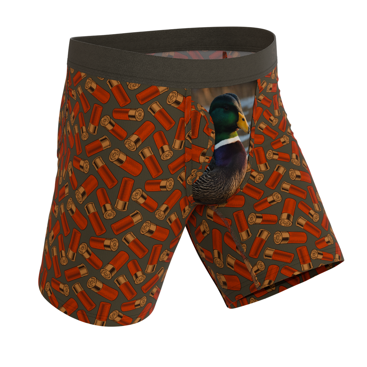 The Duck & Cover | Mallard Ball Hammock® Boxer - Long Leg - Shinesty