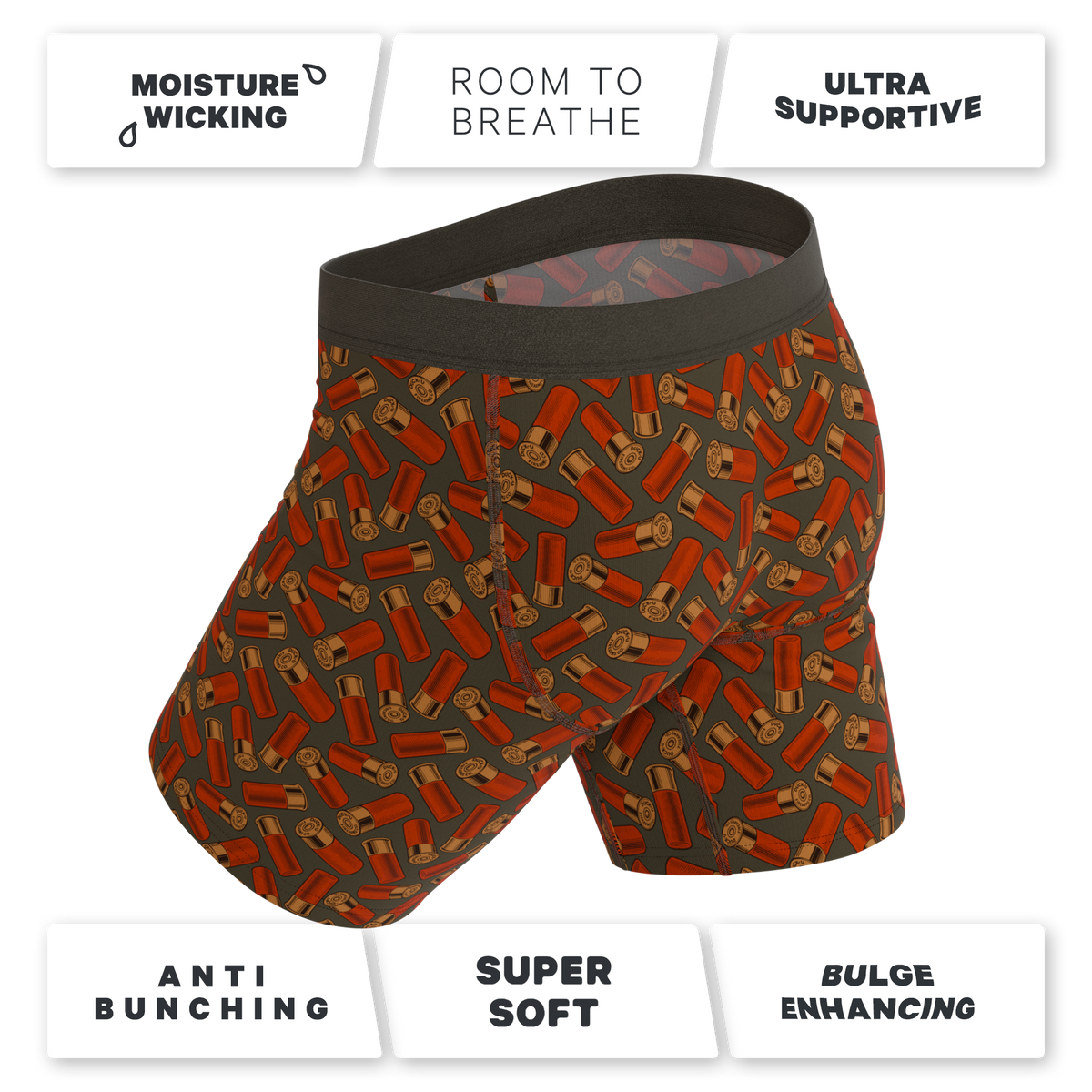 The Duck & Cover | Mallard Ball Hammock® Boxer - Long Leg - Shinesty