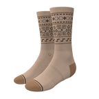 The Dude Abides | Aztec Sweater Heel Hammock™ Crew Socks - Shinesty