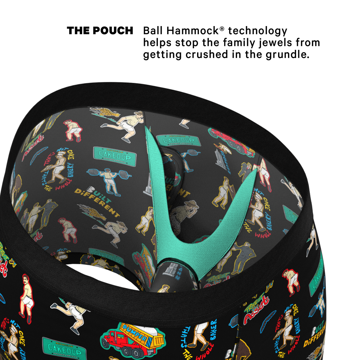 The Dumper Sticker | Shinesty x Frankie LaPenna Ball Hammock® Pouch Underwear With Fly - Shinesty