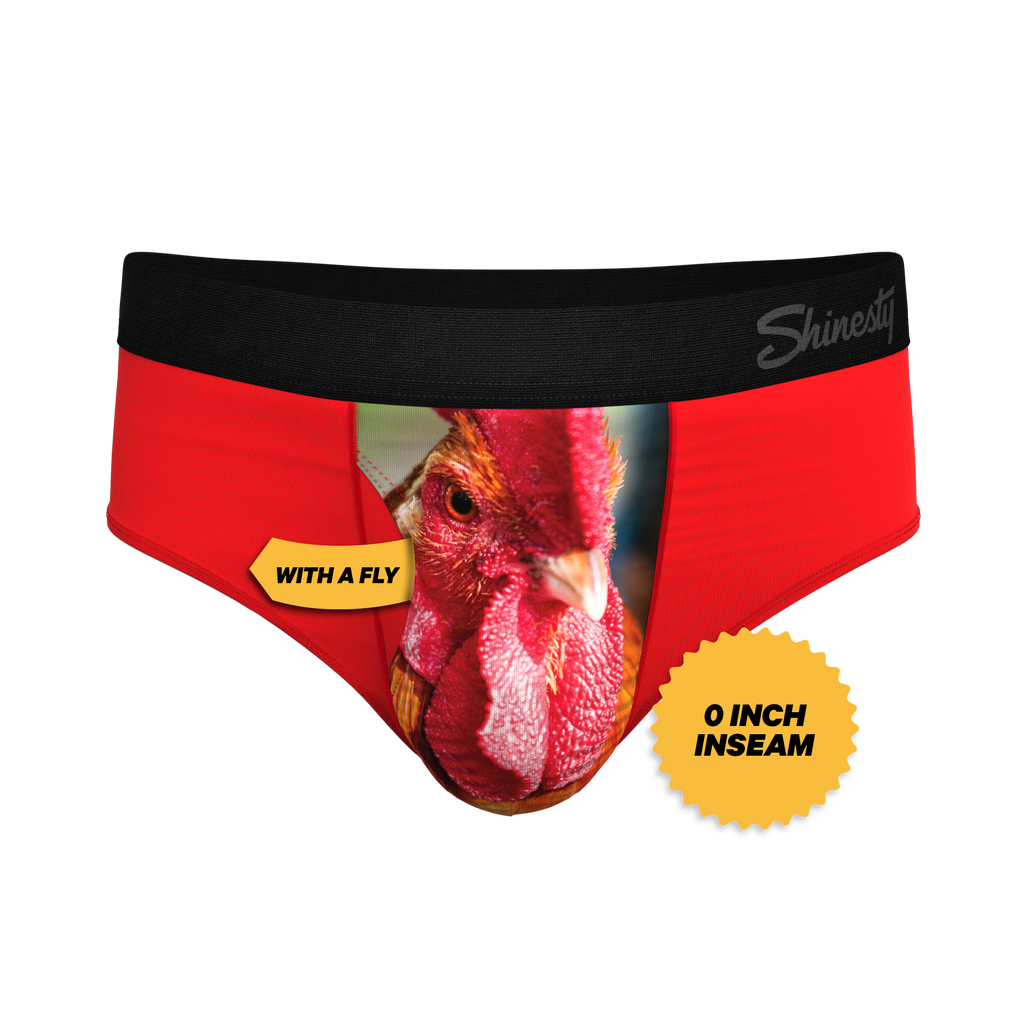 The Early Risers | Barnyard Rooster Ball Hammock® Pouch Underwear Briefs - Shinesty