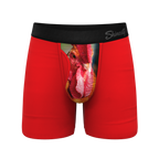 The Early Risers | Barnyard Rooster Ball Hammock® Magnum Big Pouch Underwear - Shinesty