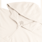 The Cream Of The Crop | Oatmeal Goldilocks™ Women’s Half Zip Lounge Hoodie - Shinesty