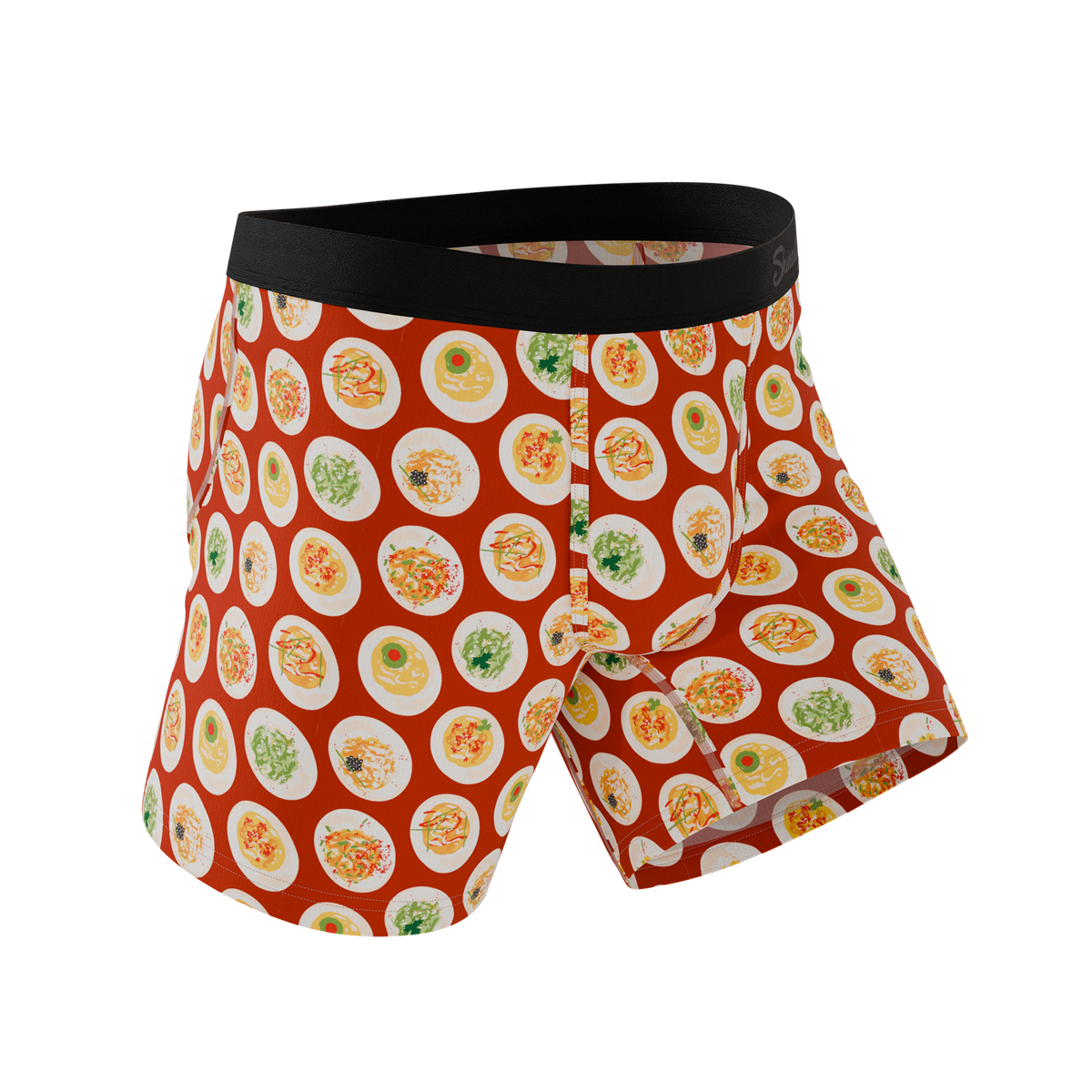 The Eggstasy | Deviled Egg Fart Proof Ball Hammock® Pouch Underwear - Shinesty