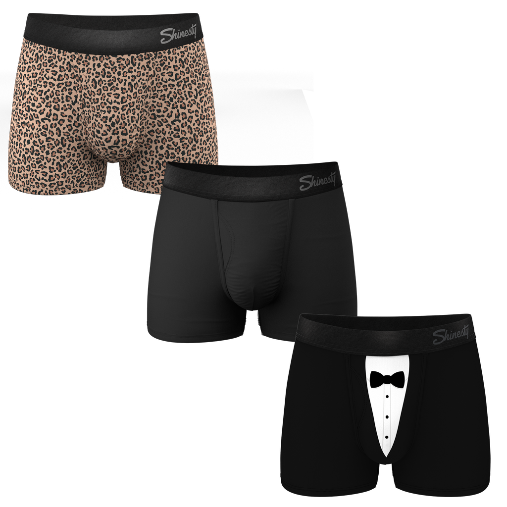The Essential Mix | Ball Hammock® Pouch Trunks Underwear 3 Pack - Shinesty