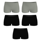The Evergreen | Boyshort Underwear 5 Pack - Shinesty