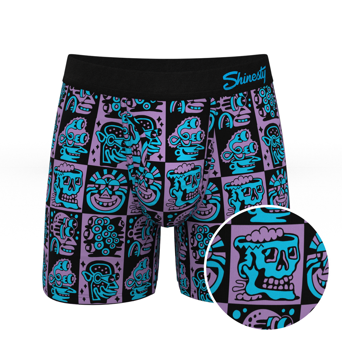 The Face Off | Shinesty x Killer Acid Ball Hammock® Pouch Underwear With Fly - Shinesty