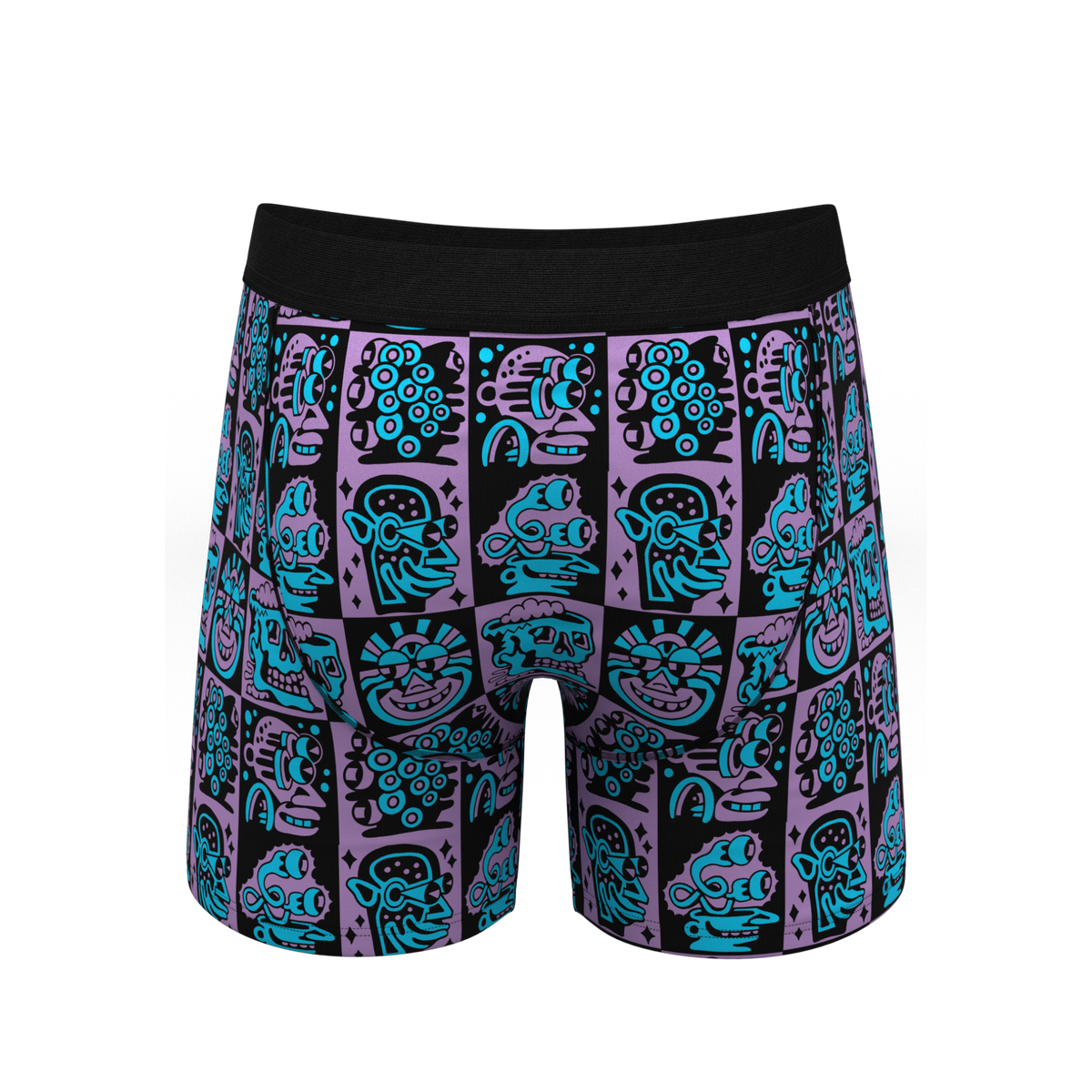 The Face Off | Shinesty x Killer Acid Ball Hammock® Pouch Underwear With Fly - Shinesty
