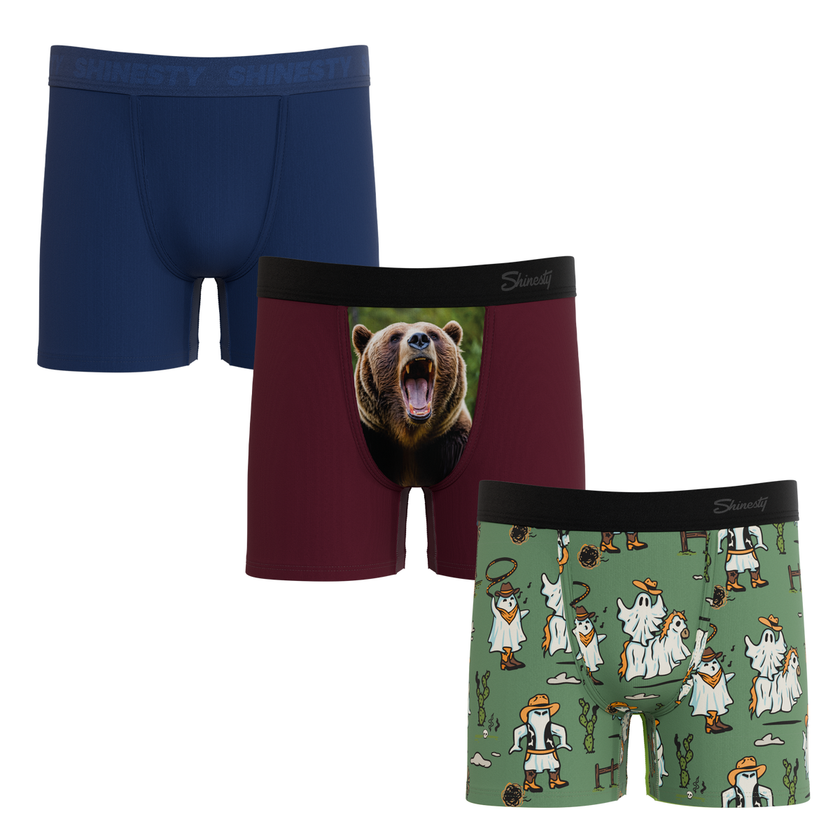 The Fall Trio | Youth Boxer Briefs 3 Pack - Shinesty