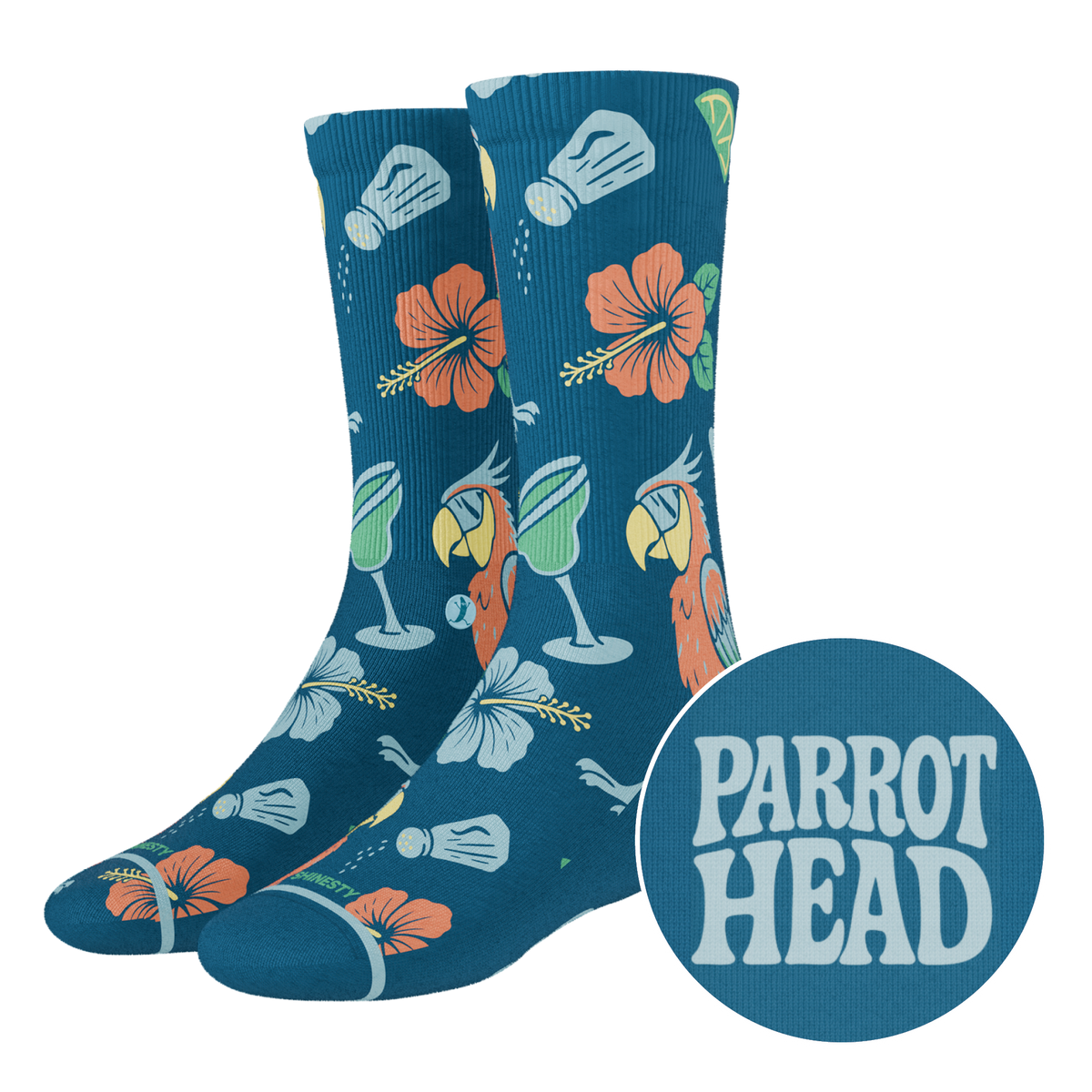 The Fan Club | Shinesty x Margaritaville® Heel Hammock™ Crew Socks - Shinesty