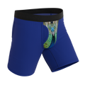 The Fancy Feather | Peacock Ball Hammock® Boxer - Long Leg - Shinesty
