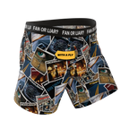The Fan or Liar | Shinesty X Nickelback Albums Ball Hammock® Pouch Underwear With Fly - Shinesty