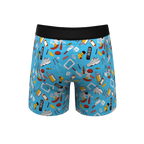 The Father Figures | Dad Gear Ball Hammock® Pouch Underwear With Fly - Shinesty