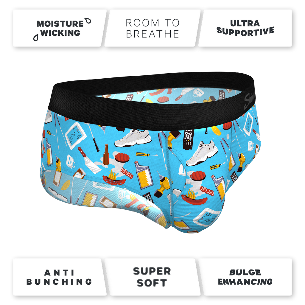The Father Figures | Dad Gear Ball Hammock® Pouch Underwear Briefs - Shinesty