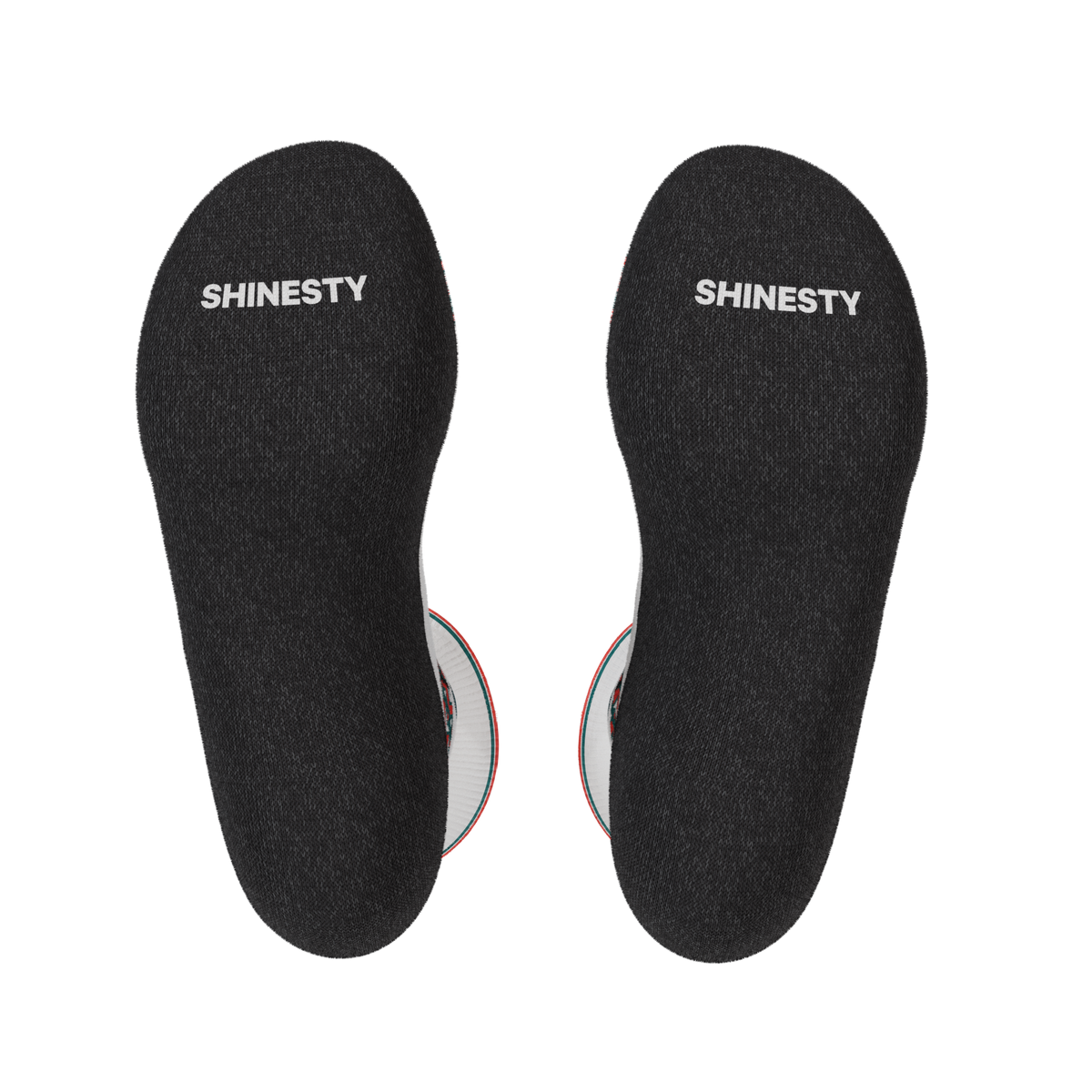 The Faux Pas | Velcro Sandal Heel Hammock™ Crew Socks - Shinesty