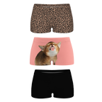 The Feline | Boyshort Underwear 3 Pack - Shinesty
