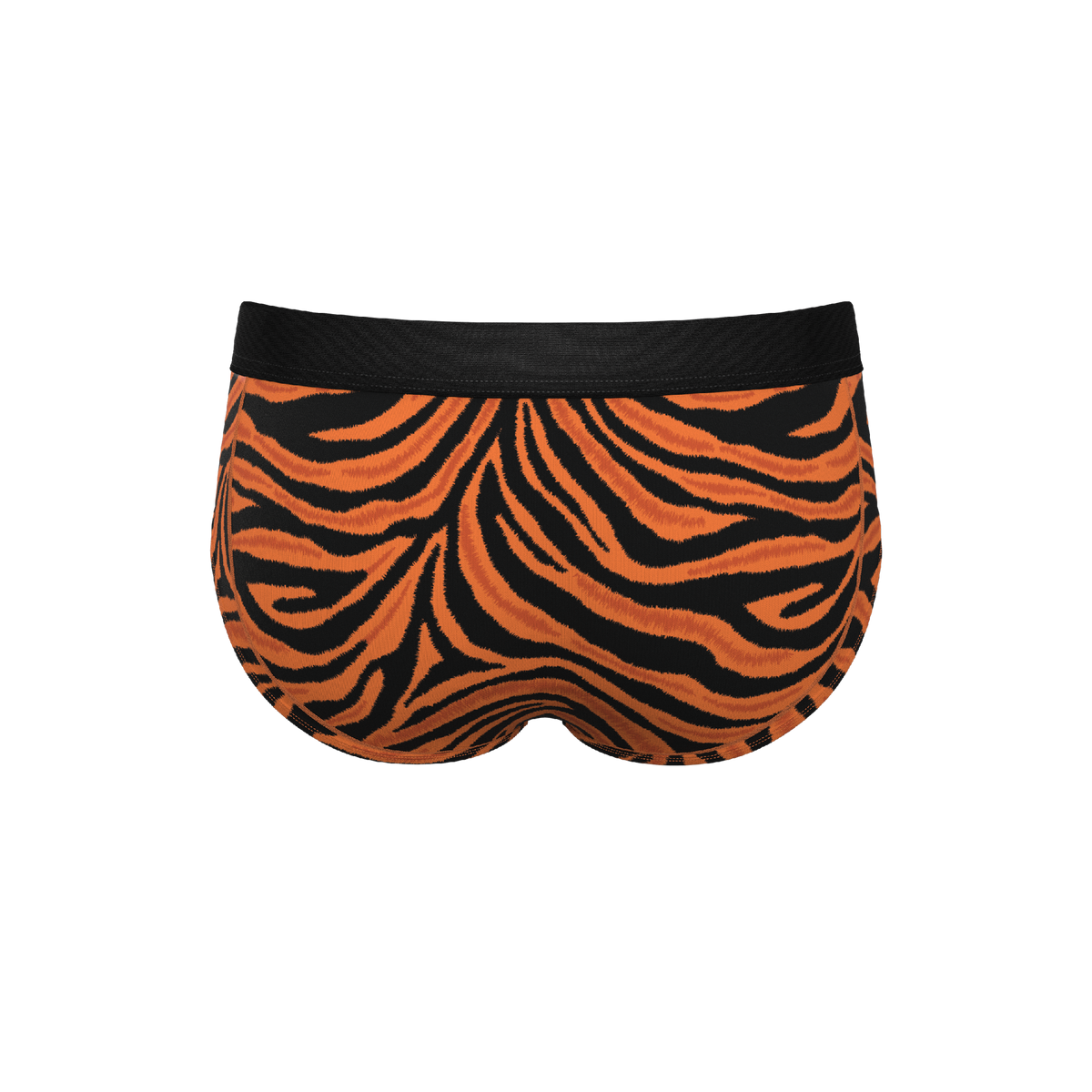 The Feral Feline | Tiger Print Ball Hammock® Pouch Underwear Briefs - Shinesty