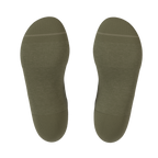 The Fields Of Green | Oil Green Heel Hammock™ Ankle Socks - Shinesty