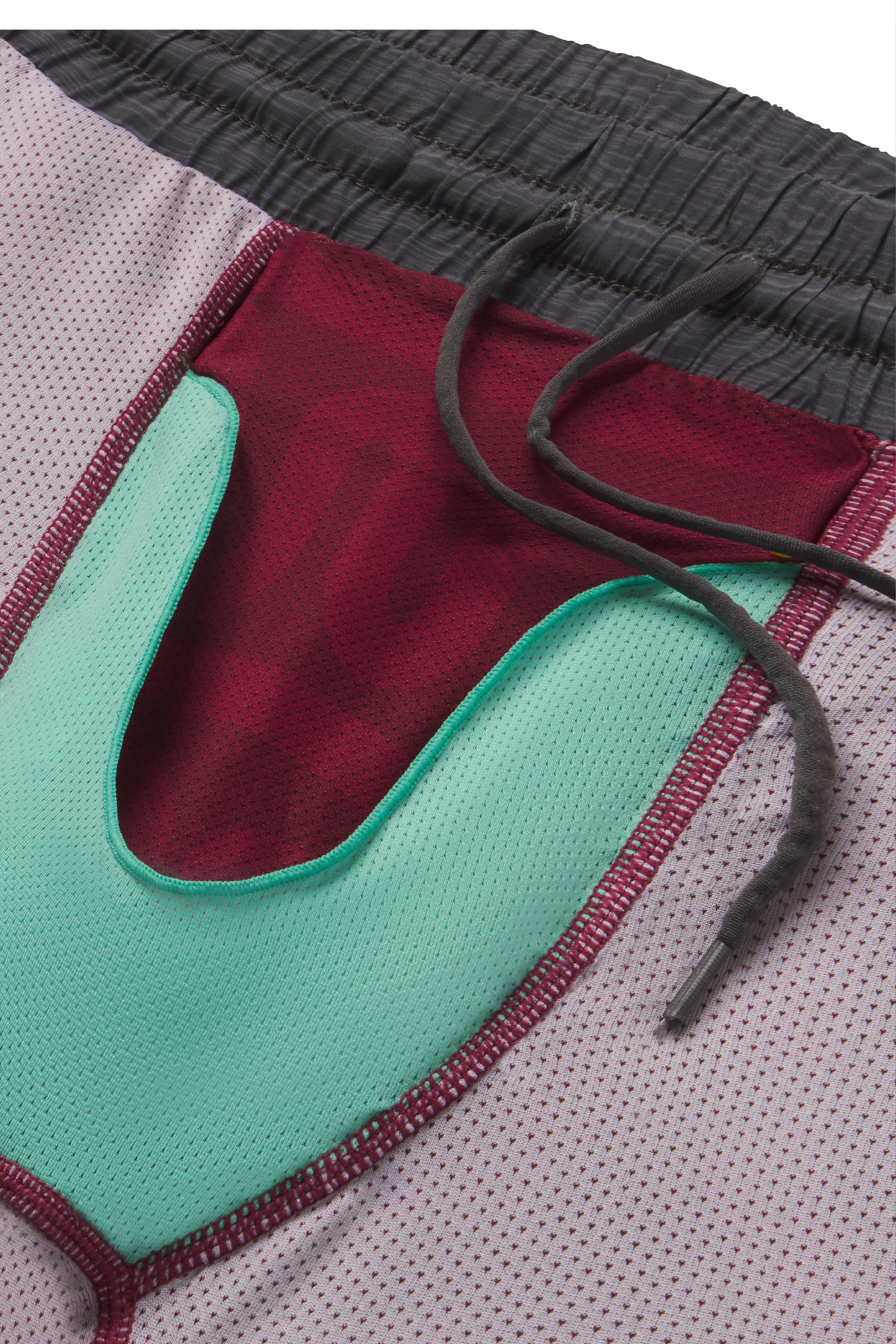 The Finish Line | Grey and Red Ball Hammock® 5 Inch Athletic Shorts - Shinesty