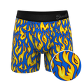 The Fire Crotch | Flames Ball Hammock® Pouch Underwear - Shinesty