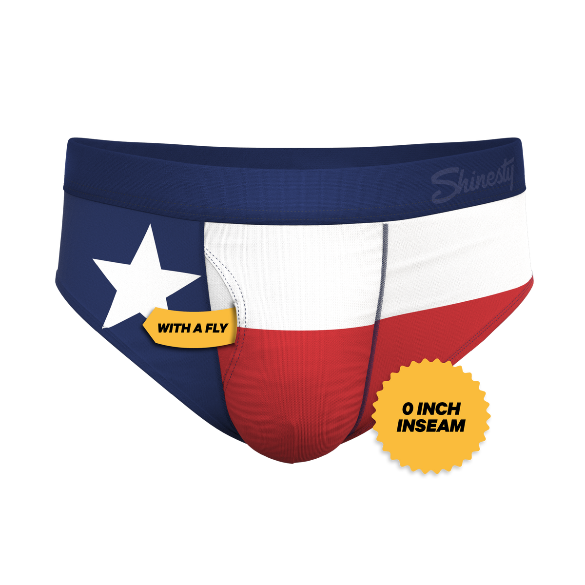The First Rodeo | Texas Flag Ball Hammock® Pouch Underwear Briefs - Shinesty