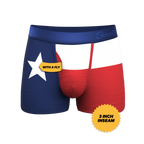 The First Rodeo | Texas Flag Ball Hammock® Pouch Trunk Underwear - Shinesty