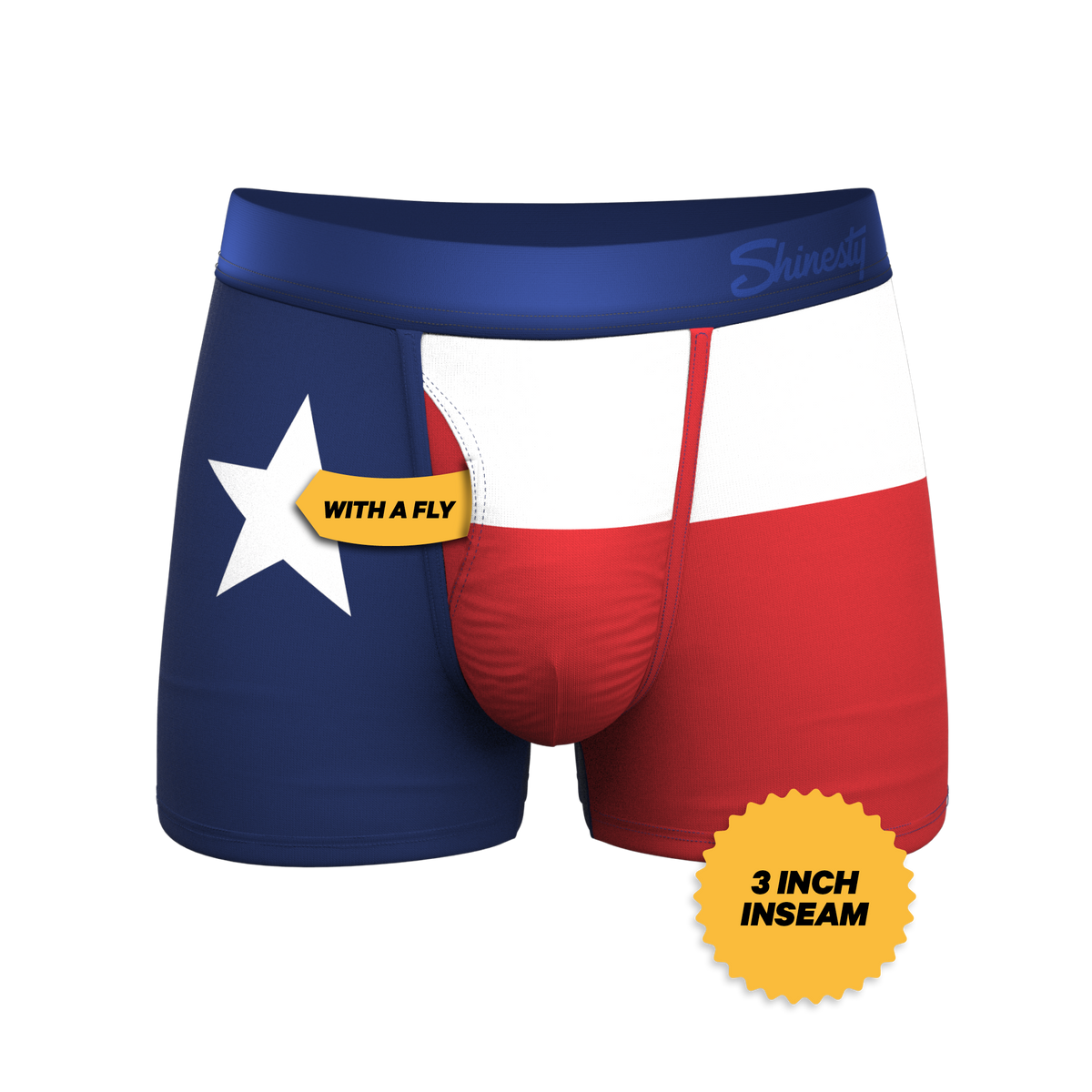 The First Rodeo | Texas Flag Ball Hammock® Pouch Trunk Underwear - Shinesty