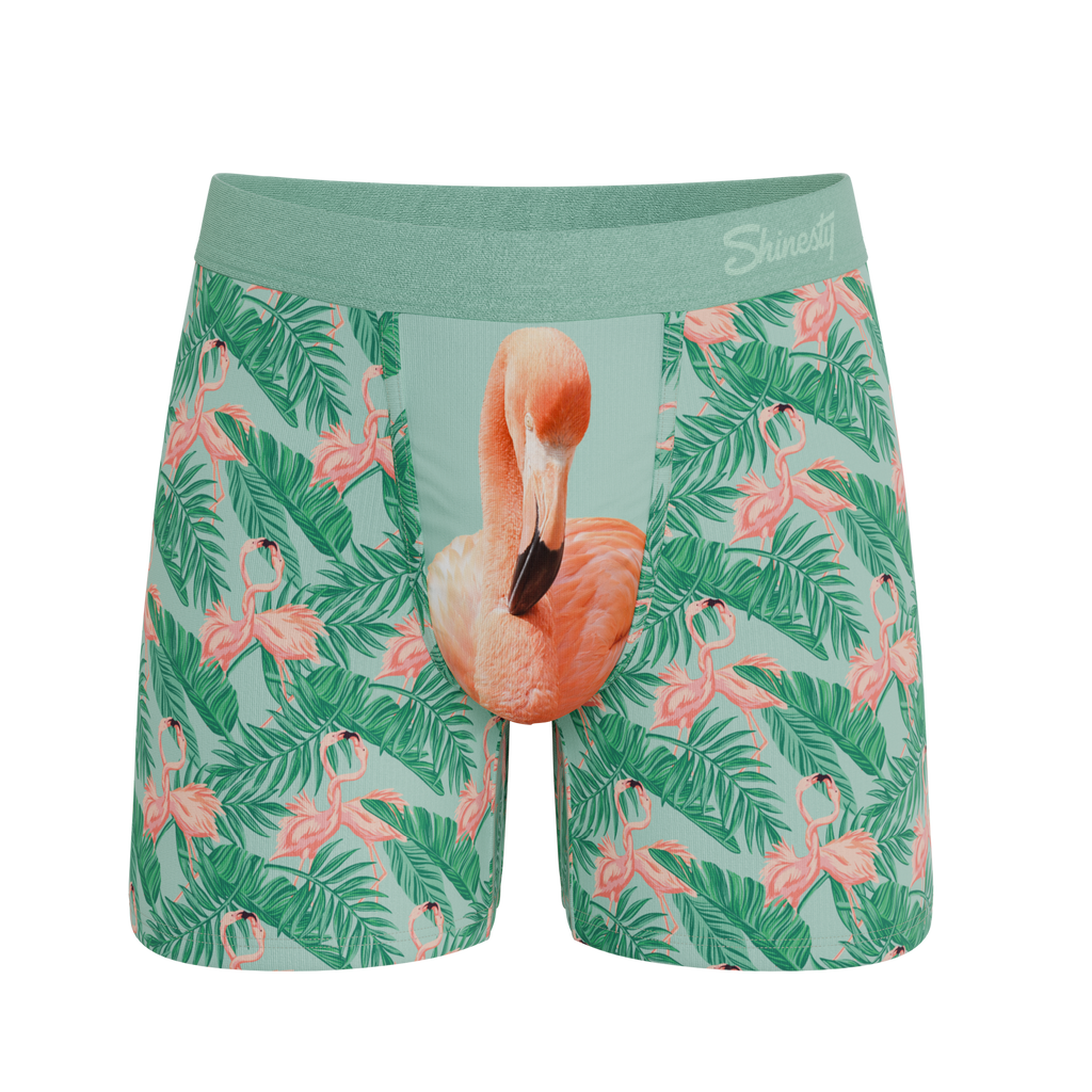 The Flamboyance | Flamingo Ball Hammock® Pouch Underwear - Shinesty