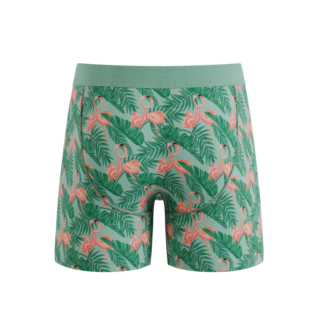The Flamboyance | Flamingo Ball Hammock® Pouch Underwear - Shinesty