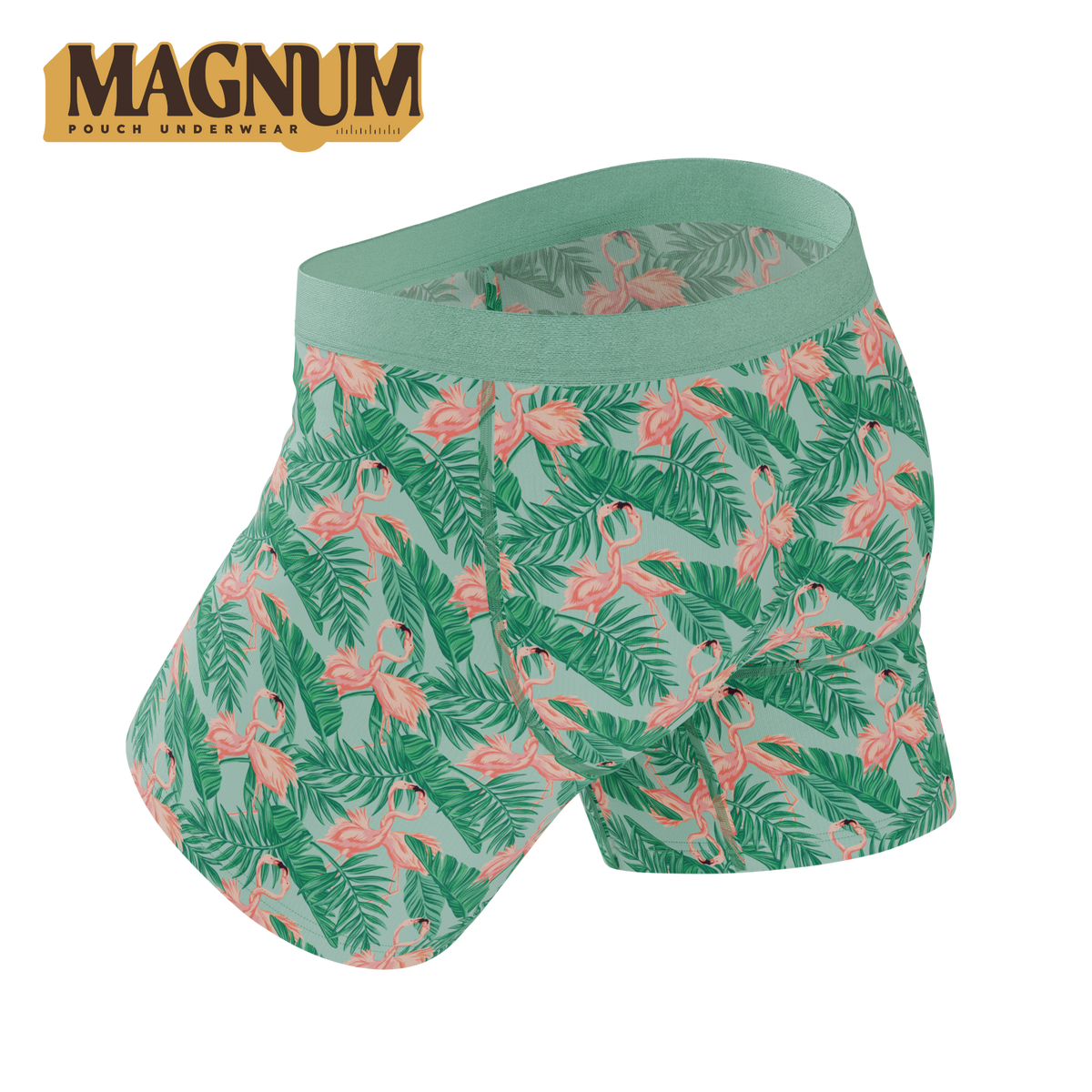 The Flamboyance | Flamingo Ball Hammock® Magnum Big Pouch Underwear - Shinesty