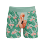 The Flamboyance | Flamingo Ball Hammock® Magnum Big Pouch Underwear - Shinesty