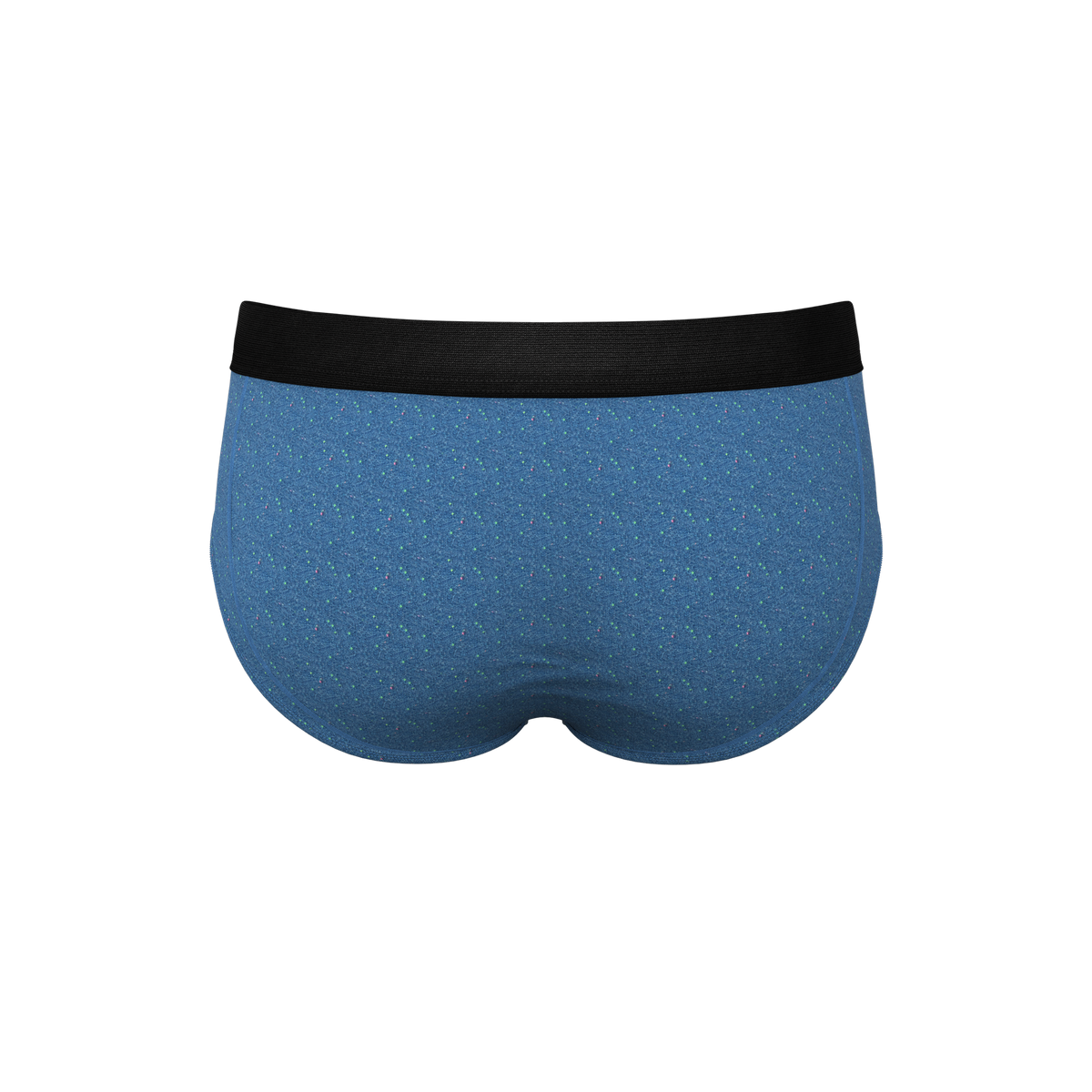 The Fleck Me | Heather Blue Flecked Ball Hammock® Pouch Underwear Briefs - Shinesty