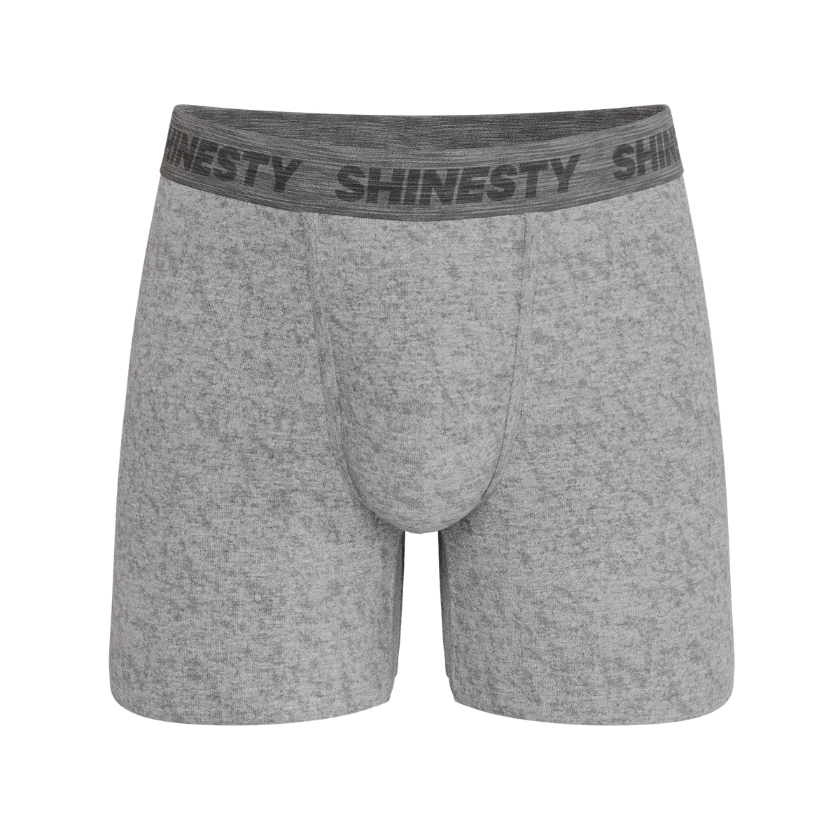 The Flintstone | Heather Grey and Black Ball Hammock® Pouch Underwear - Shinesty