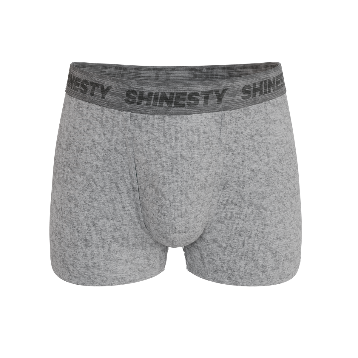 The Flintstone | Heather Grey and Black Ball Hammock® Pouch Trunks Underwear - Shinesty
