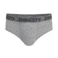 The Flintstone | Heather Grey and Black Ball Hammock® Pouch Underwear Briefs - Shinesty
