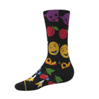 The Flirt | Emoji Heel Hammock™ Crew Socks - Shinesty
