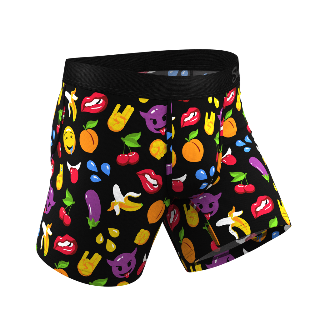 The Flirt | Emoji Ball Hammock® Pouch Underwear - Shinesty