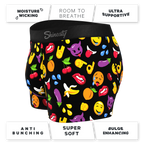 The Flirt | Emoji Ball Hammock® Pouch Trunks Underwear - Shinesty