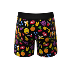 The Flirt | Emoji Ball Hammock® Pouch Underwear With Fly - Shinesty