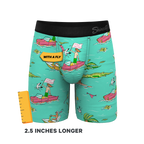 The Florida Man | Hurricane Scene Ball Hammock® Boxer - Long Leg - Shinesty