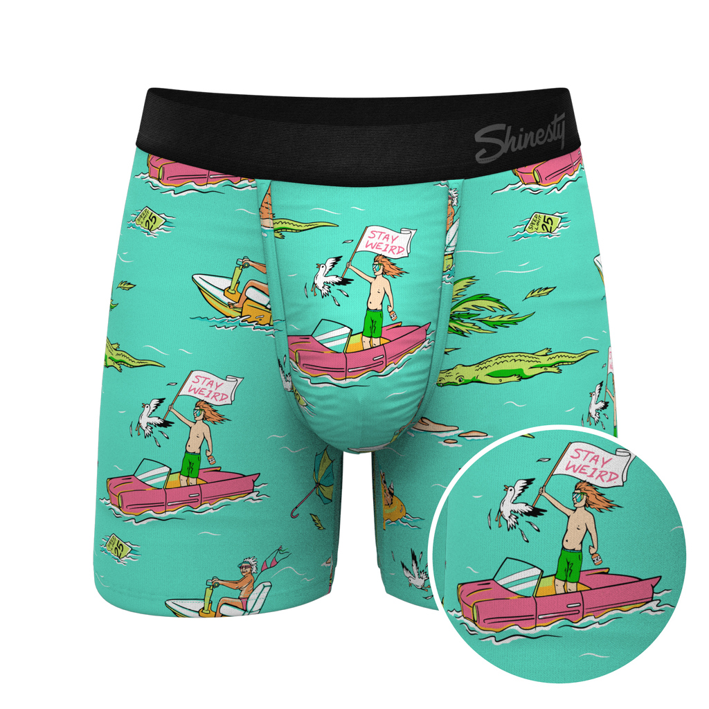 The Florida Man | Hurricane Scene Ball Hammock® Pouch Underwear - Shinesty