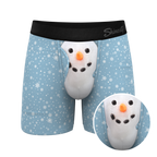 The Flurry Up | Snowman Ball Hammock® Pouch Underwear With Fly - Shinesty