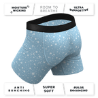 The Flurry Up | Snowman Ball Hammock® Pouch Underwear With Fly - Shinesty