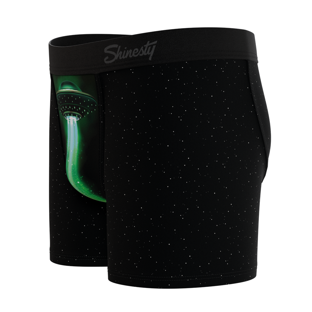 The Flying Saucer | UFO Youth Boxer Briefs - Shinesty