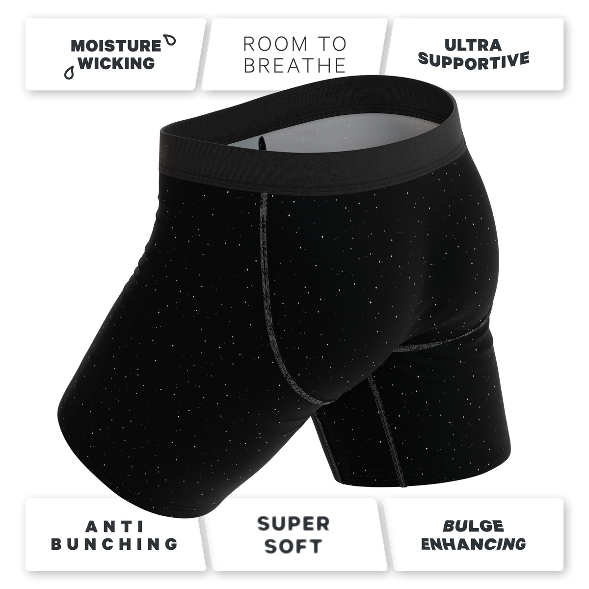The Flying Saucer | UFO Ball Hammock® Boxer - Long Leg - Shinesty