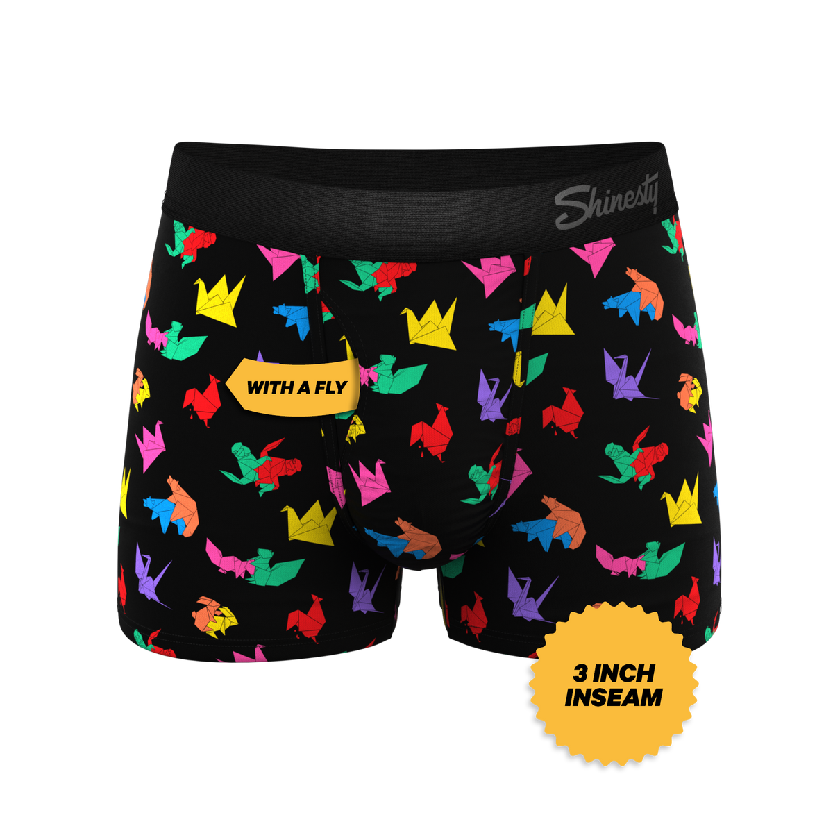 The Fold Fashioned | Origami Ball Hammock® Pouch Trunks Underwear - Shinesty
