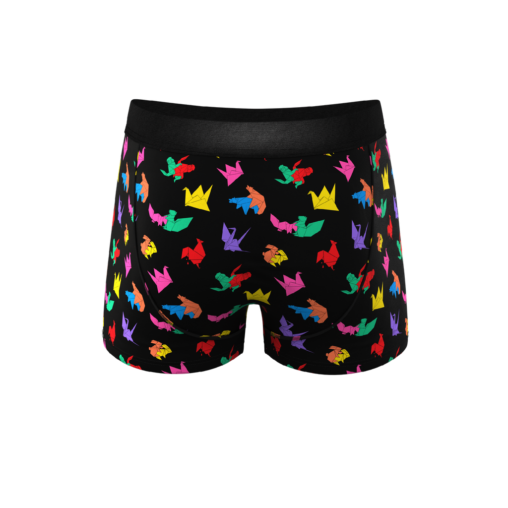 The Fold Fashioned | Origami Ball Hammock® Pouch Trunks Underwear - Shinesty