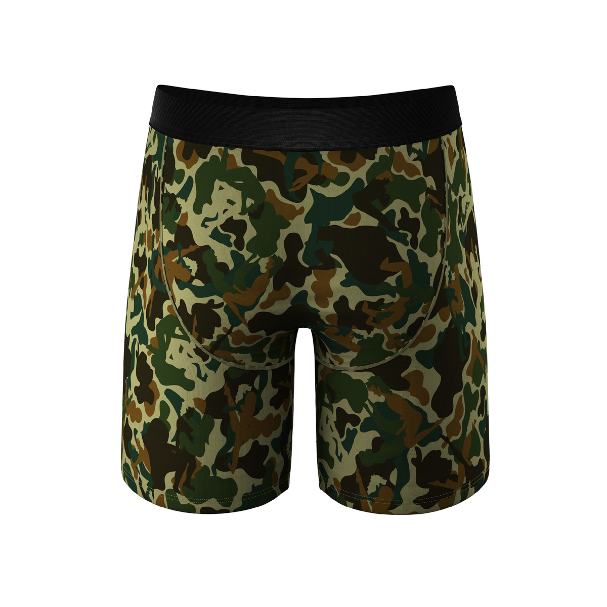 The Forni Camo | Camouflage Ball Hammock® Boxer - Long Leg - Shinesty