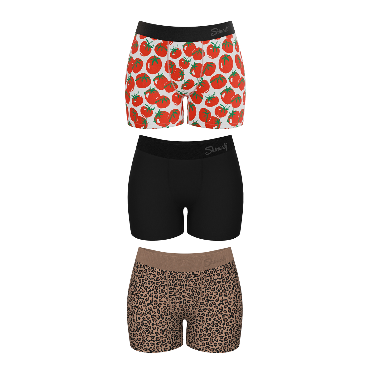 The For the Girls | Women’s Boxers 3 Pack - Shinesty